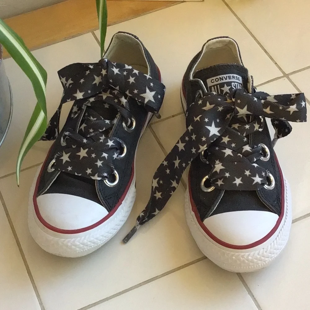 ‘Converse All Star’ Patriotic Low-Top Sneakers